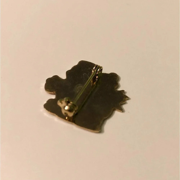 Vintage Snowman and Santa Norcross Taiwan Pin Enamel Chrismas Pins - Picture 4 of 13